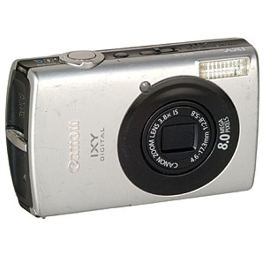 Canon IXY 910 IS Digital Camera, Silver {8MP} (Japanese Version of