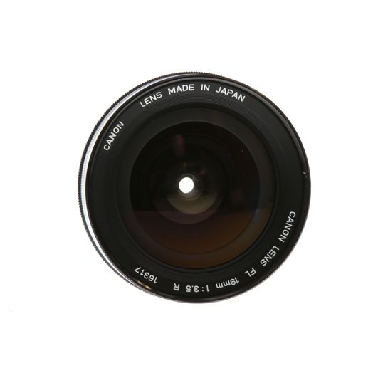 Canon 19mm f/3.5 R Breech Lock FL Mount Lens (Retrofocus) {77}