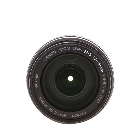 Canon EF-S 17-85mm f/4-5.6 IS USM Autofocus APS-C Lens, Black {