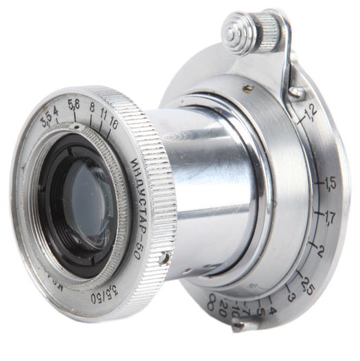 LZOS 50mm F/3.5 Industar-50 Collapsible M39 Lens for Leica Screw Mount