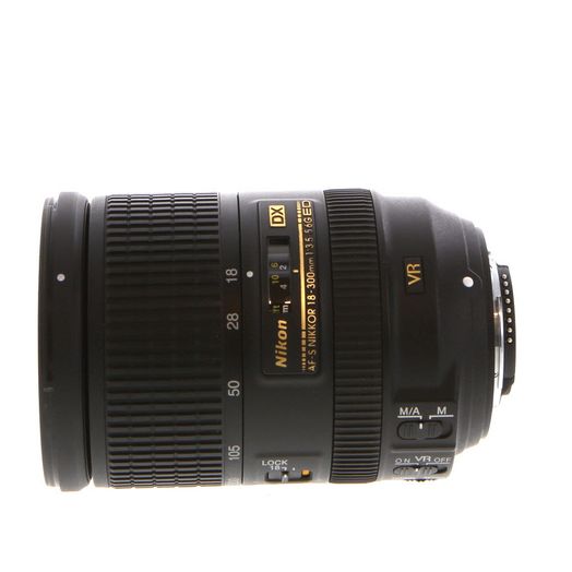 Nikon AF-S DX Nikkor 18-300mm f/3.5-5.6 G ED IF VR Autofocus Lens