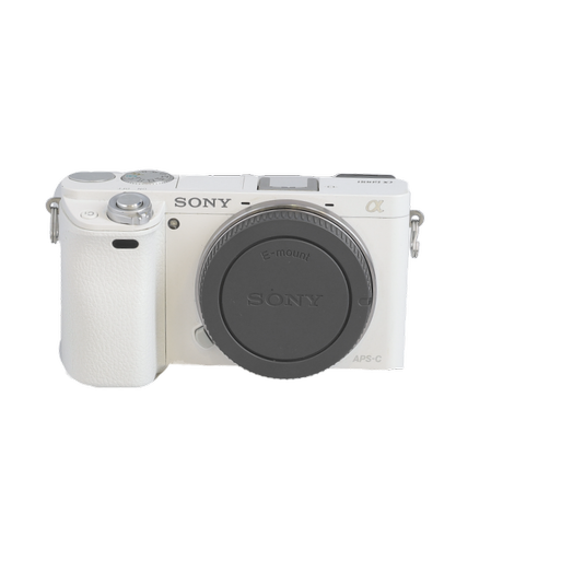 Sony a6000 Mirrorless Camera Body, White {24.3MP}