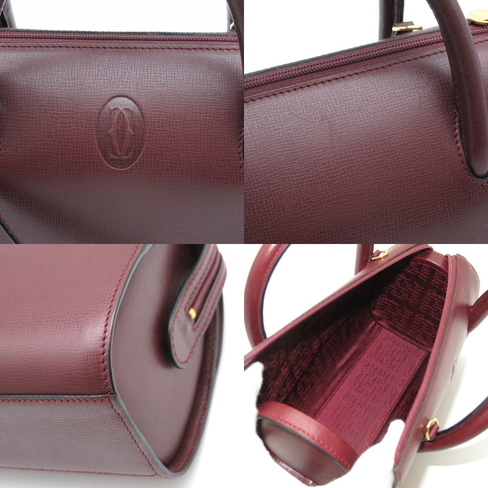 CARTIER カルティエ ショルダーバッグ マスト 2WAY ミニボストン