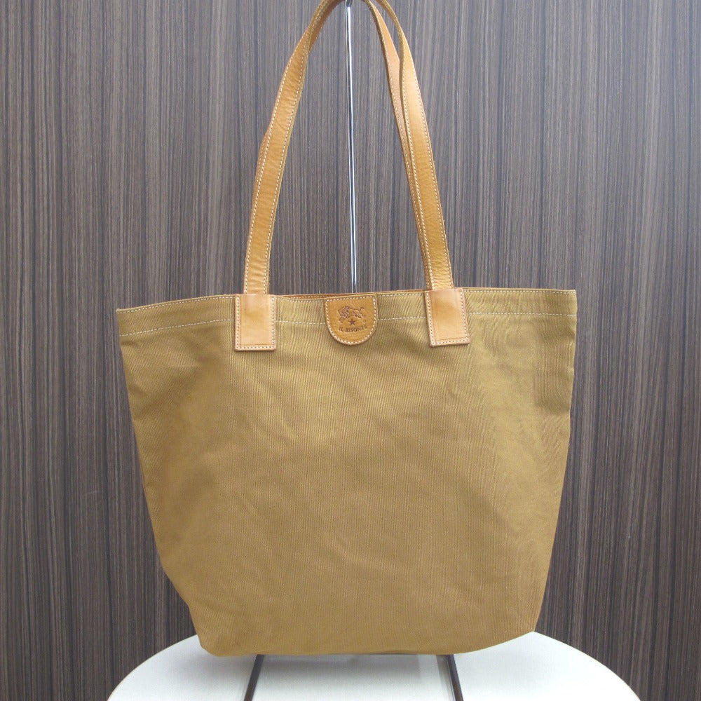 IL BISONTE イルビゾンテ トートバッグ ナイロン ショルダーレザー