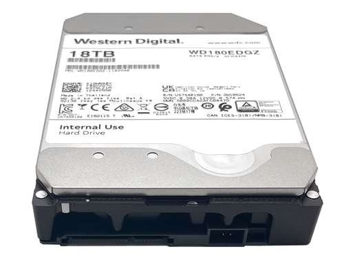 Western Digital 18TB HDD DC HC550 最終1台 2個セット 36TB]大容量HDD