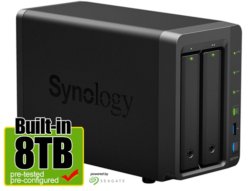 Synology DS716+II 8-Terabyte (8TB) High-performance & Scalable 2