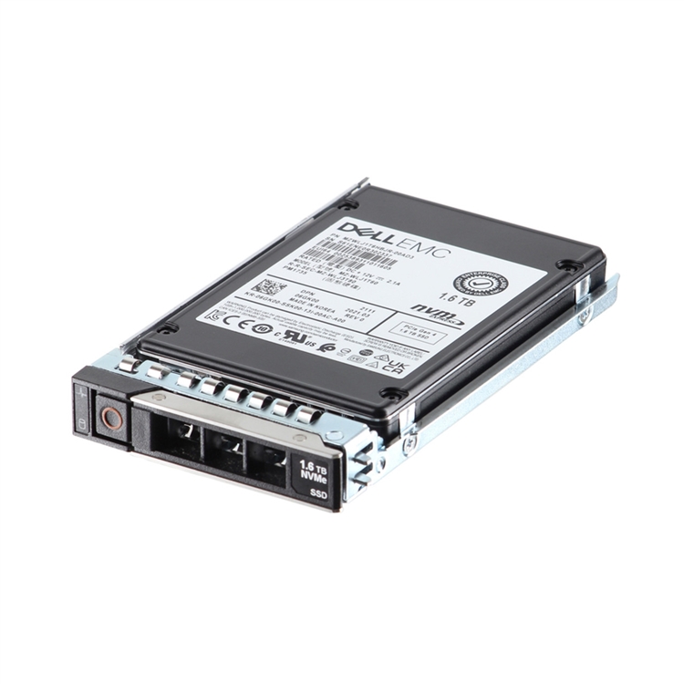 Dell 1.6TB SSD NVMe PCIe U.2 MU 2.5 inch hot-plug drive for