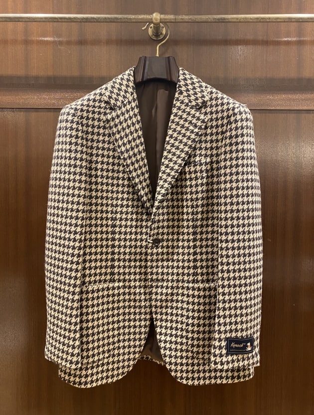 Neutral houndstooth jacket.｜ビームスF 新宿｜BEAMS