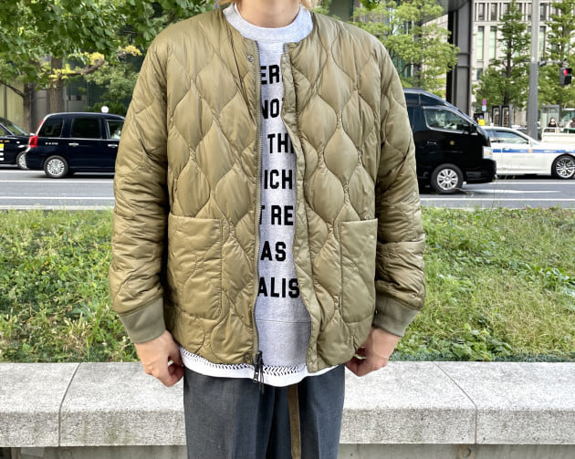 TAION × BEAMS LIGHTS / 別注 ミリタリー リバーシブル インナーダウン