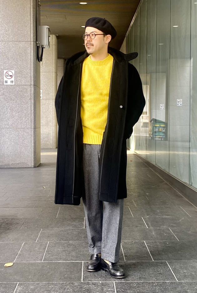 インバーティア ダッフルコート ビームス別注 サイズ36 黒 ダッフルは