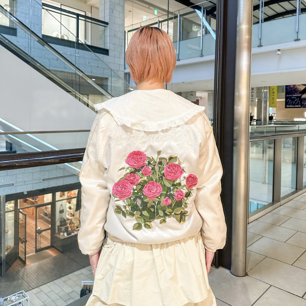 レア商品♪】ビームスクチュールxル ルメリー リバーシブルスカジャン