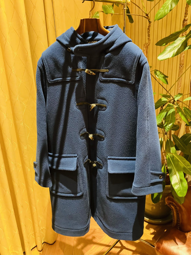 INVERTERE × BEAMS F / 別注 ヘリンボーン ダッフルコートのご紹介①