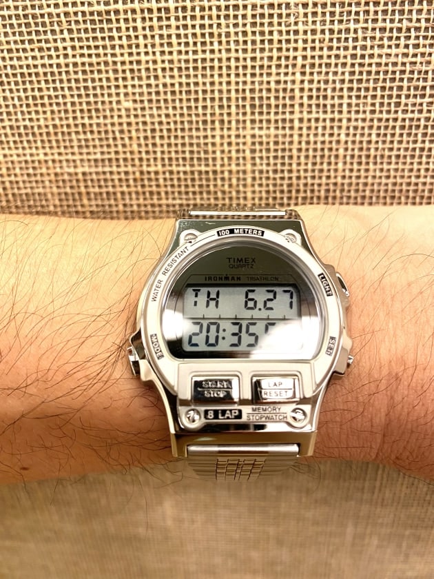 本日発売！別注 IRONMAN（R）8-LAP METAL【TIMEX × BEAMS】｜ビームス