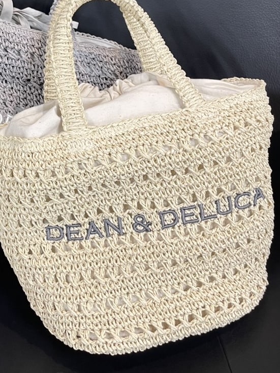 夏はクロッシェバスケットバッグ】『DEAN ＆ DELUCA × BEAMS COUTURE