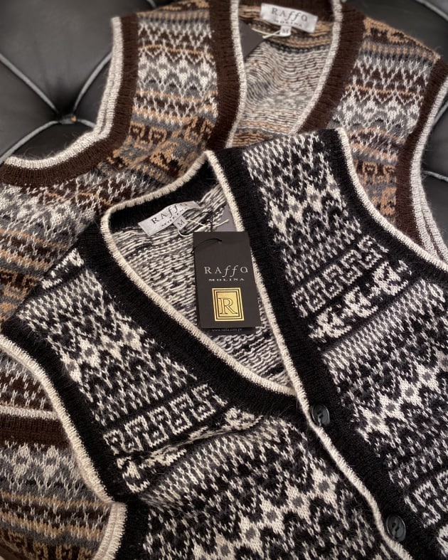 RAffa MOLINA〉モダンクラシックなニットベスト｜ビームス ライフ 横浜