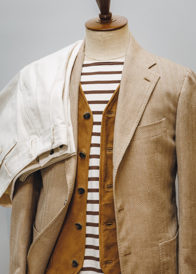 CINQUANTA〉スエードワークベスト｜ビームス ライフ 横浜｜BEAMS