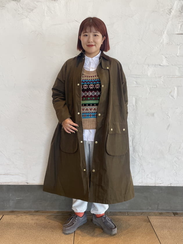 羽織るだけでおしゃれな雰囲気に！【Barbour×BEAMS BOY】別注アイテム