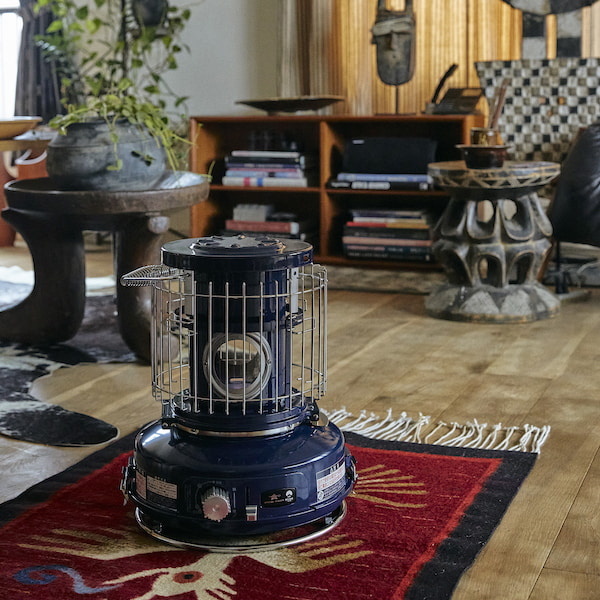 美品 アラジン×BEAMS ガスストーブ 限定 藍色♪ ついに！予約解禁です