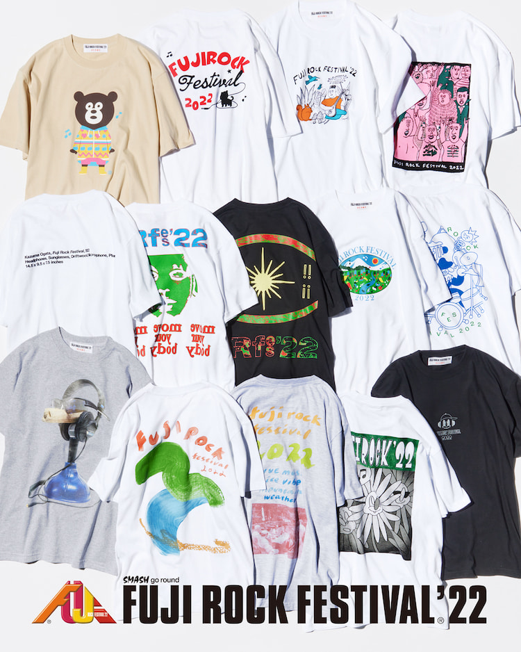 予約受付スタート。『FUJI ROCK FESTIVAL'22 × BEAMS 』オフィシャルT