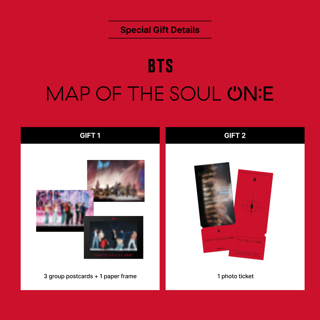 Weverse Global] Pre-order <BTS MAP OF THE SOUL ON:E CONCERT