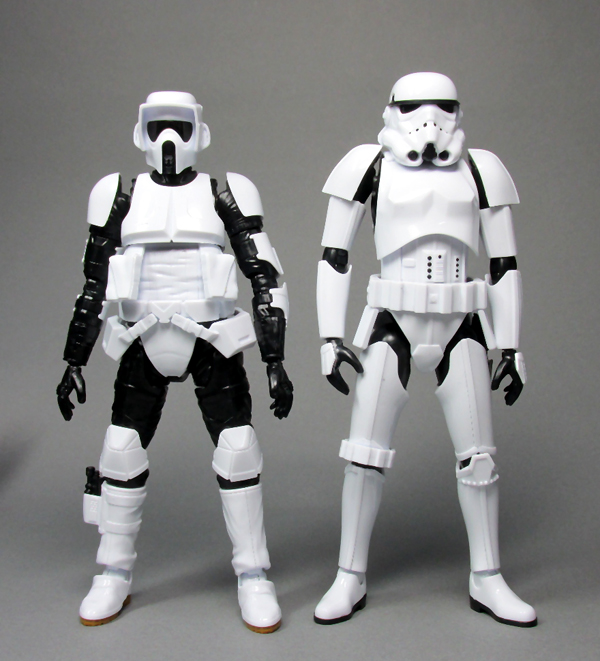 1/12 スカウト・トルーパー＆スピーダー・バイク素組レビュー - アオイ