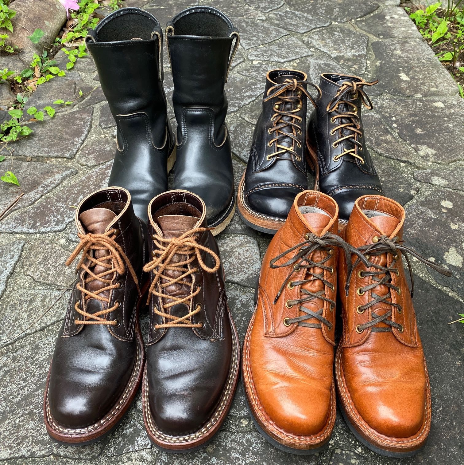 夏休み中のブーツ達 後編 - FADED BLUE