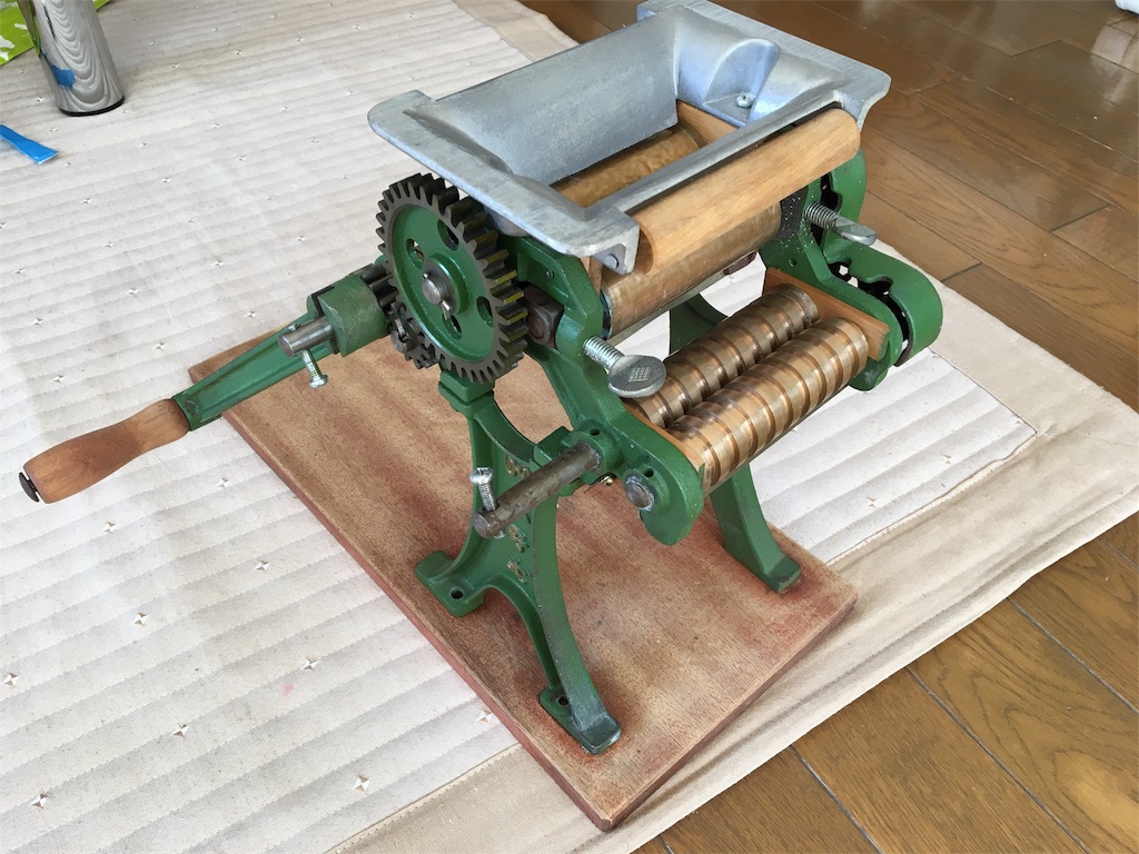 小野式製麺機ゲット！小野式の歴史と入手方法 - 自給自足がしたい