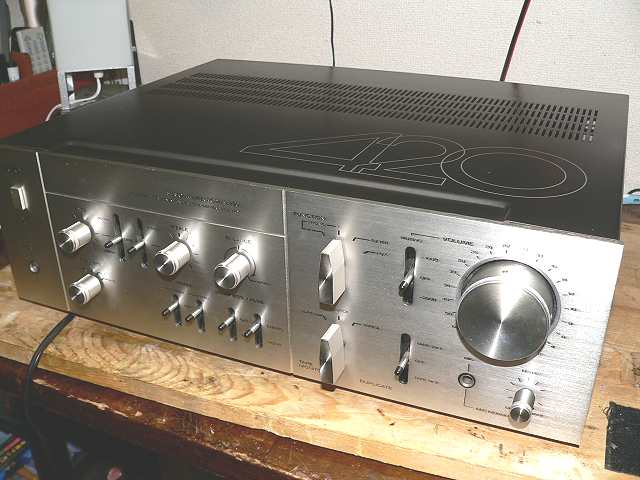 TOSHIBA Aurex プリメインアンプ SB-420の修理 ―Final― - TomのブログⅡ
