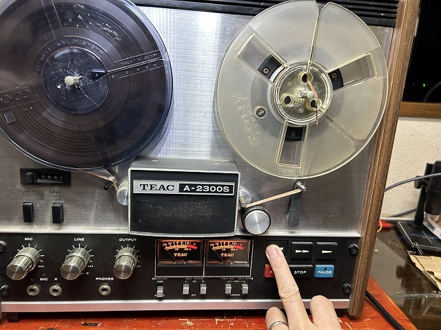 TEACオープンリールデッキ A-2300Sの修理 ーその1ー - TomのブログⅡ