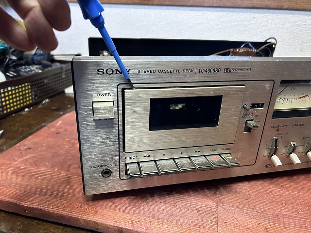 SONY カセットデッキ TC-4300SDの修理 ーその3ー - TomのブログⅡ