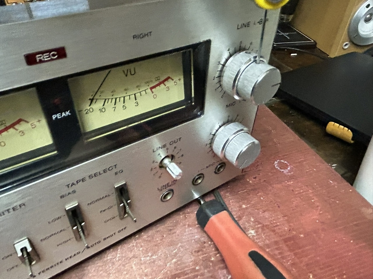 SONY カセットデッキ TC-4300SDのリベンジ修理 ーその1ー - TomのブログⅡ