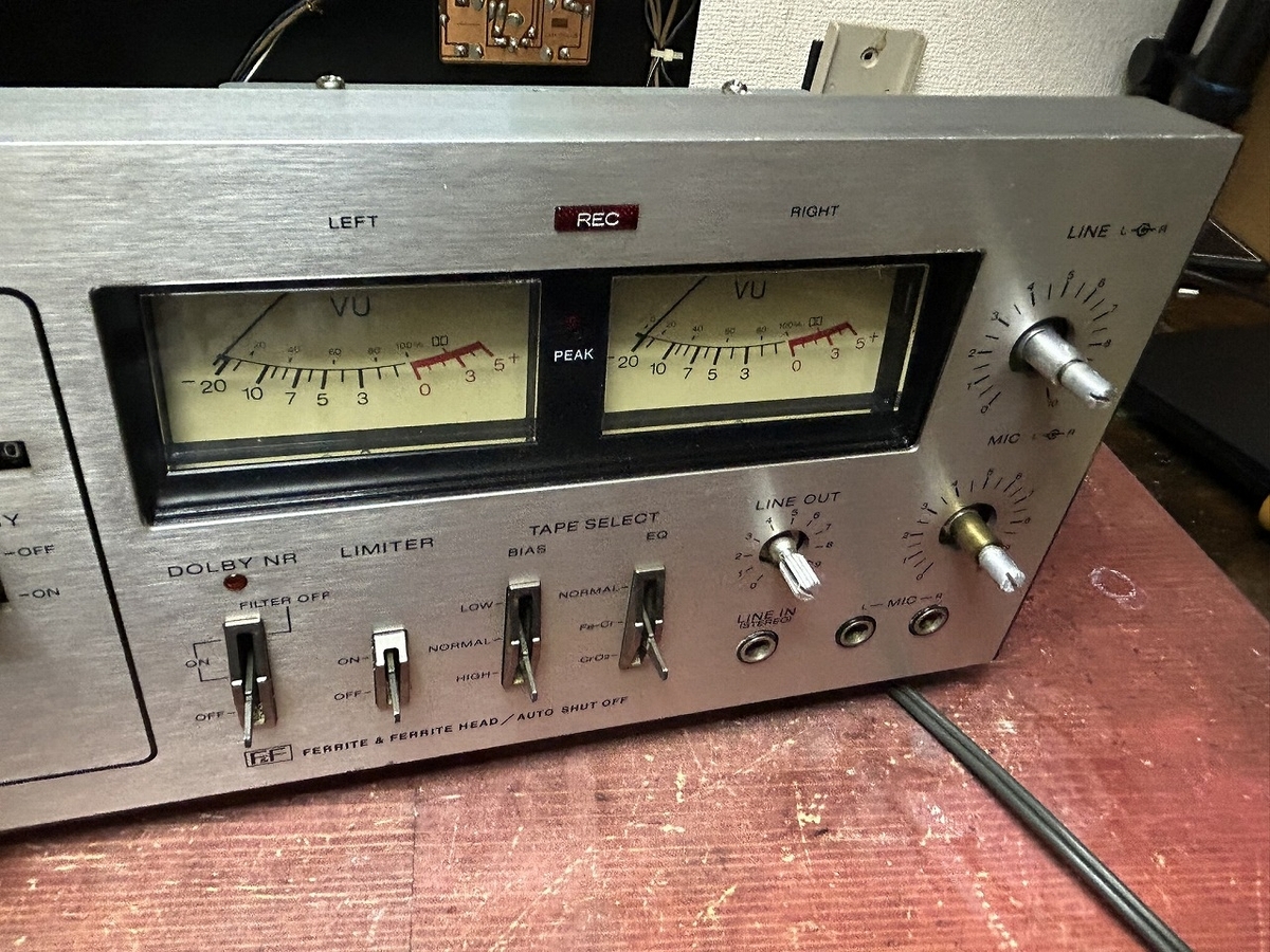 SONY カセットデッキ TC-4300SDのリベンジ修理 ーその1ー - TomのブログⅡ