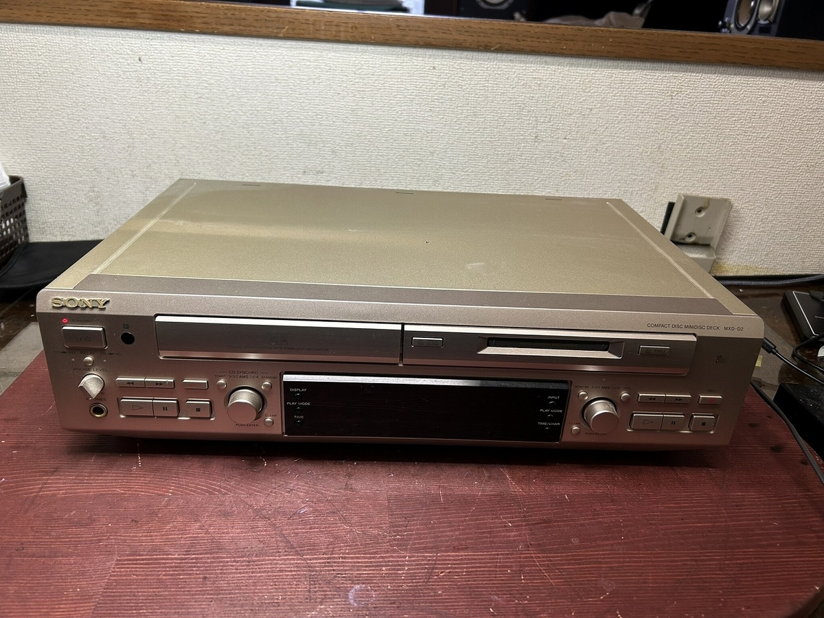 SONY CD-MDプレイヤーの修理＆断捨離 - TomのブログⅡ