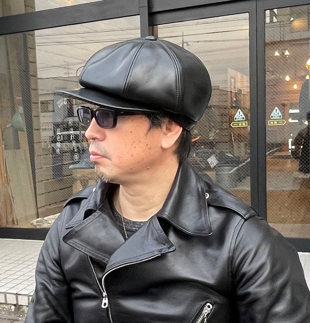 ワイツーレザーのホースレザーキャスケットの入荷です♬ 『ANILINE