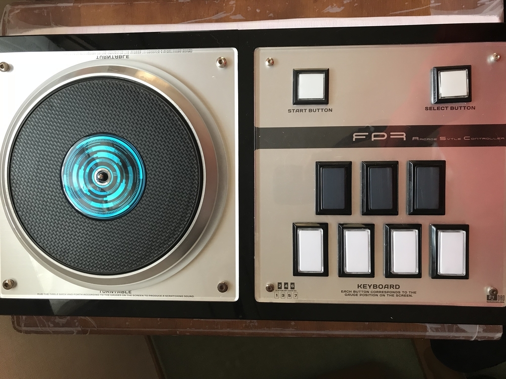 DAOコン FP7 2018 三和ボタン/オムロンスイッチ40/50 比較的美品