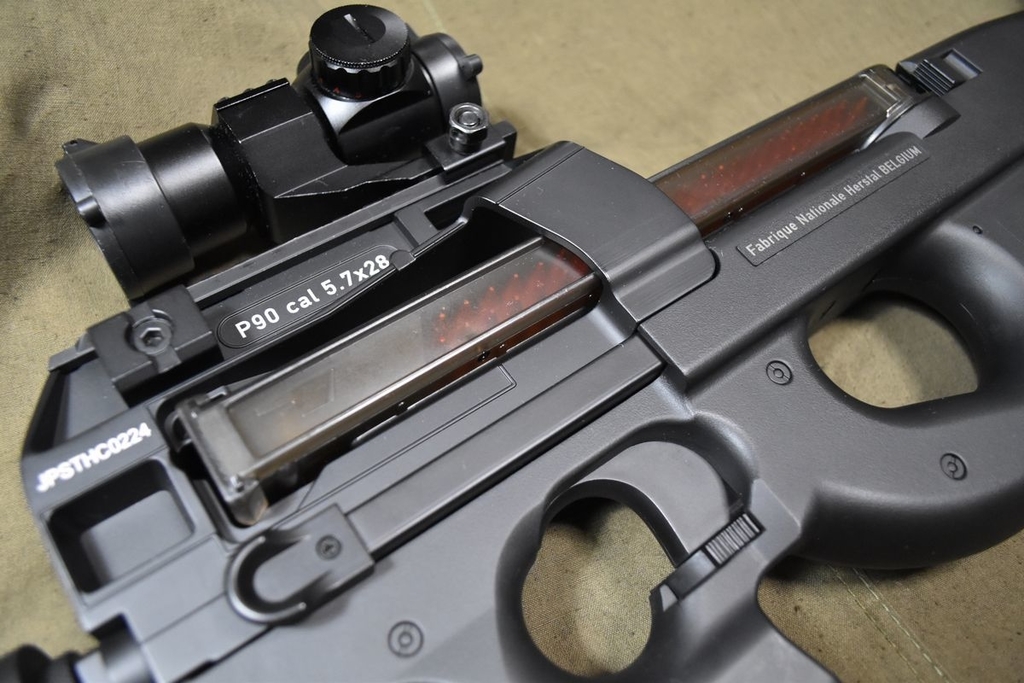 S＆T P-90 電動ガン レビューです！ - せんばやまのたぬきちのブログ