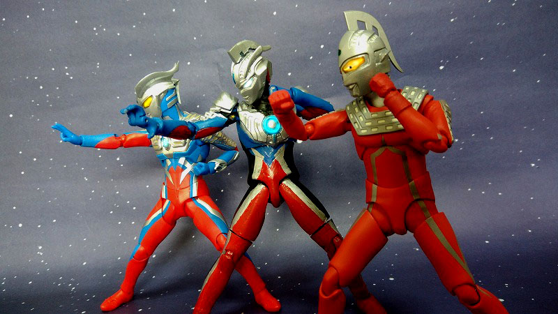 ウルトラアクションフィギュア改造 ウルトラマンオーブ エメリウム