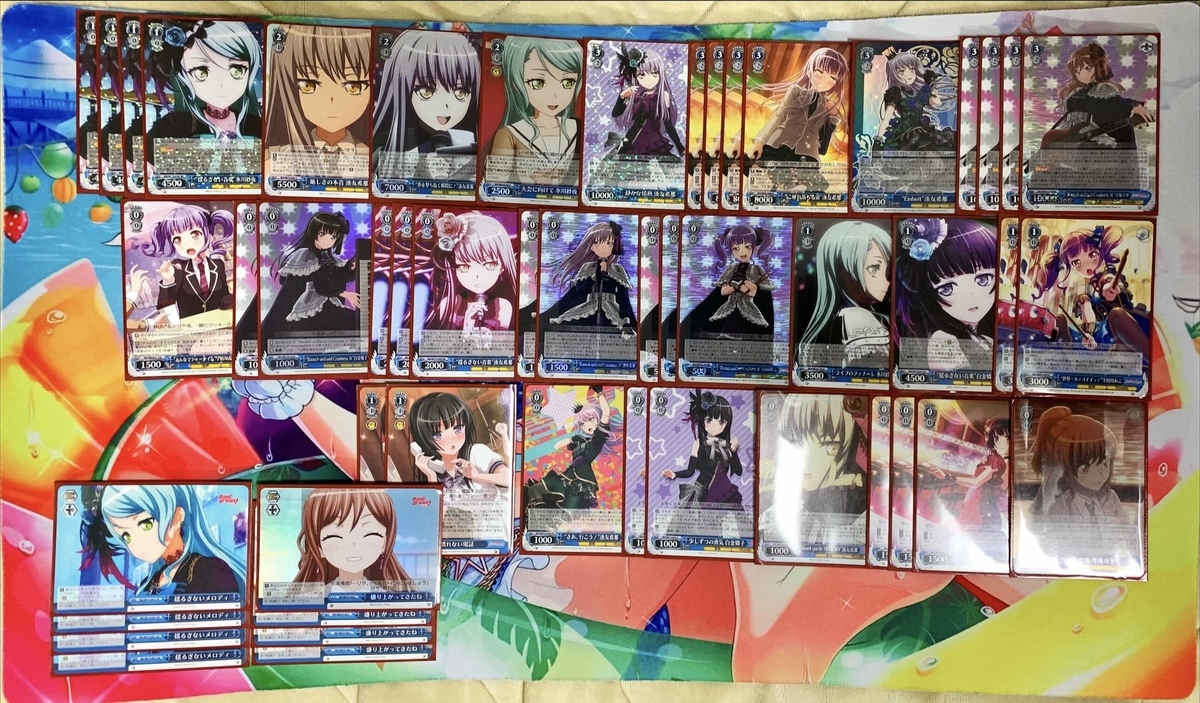 WS】BanGDream!「8門Roselia(分身リサ型)」デッキの紹介 - 混全帯么九