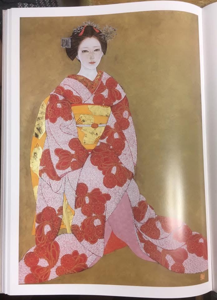 石本正 自選画集」 哀愁漂う舞妓や裸婦 眼の描き方がすごくいい - てっ