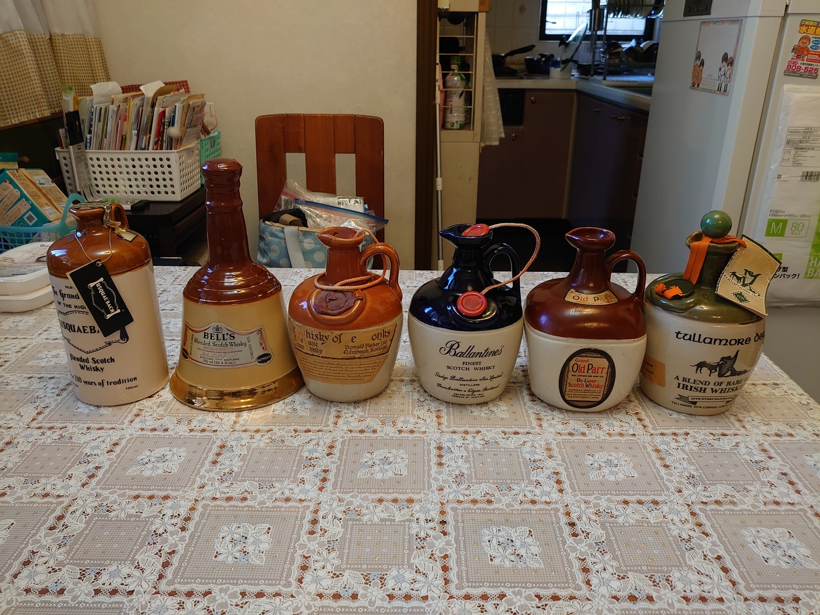 バランタイン ファイネスト80年代陶器ボトル - 紬とウィスキー