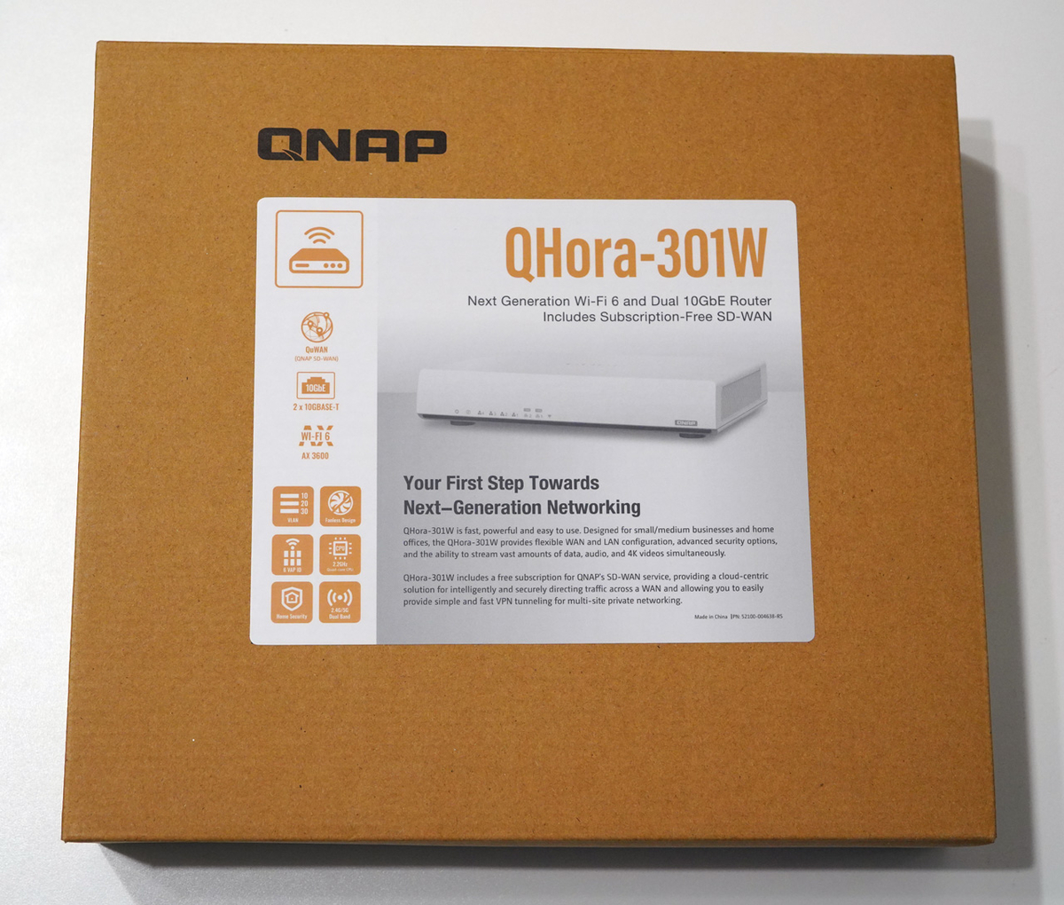 QNAP QHora-301W 無線LANルーター QHora-301W | 次世代の Wi-Fi 6 デュアル