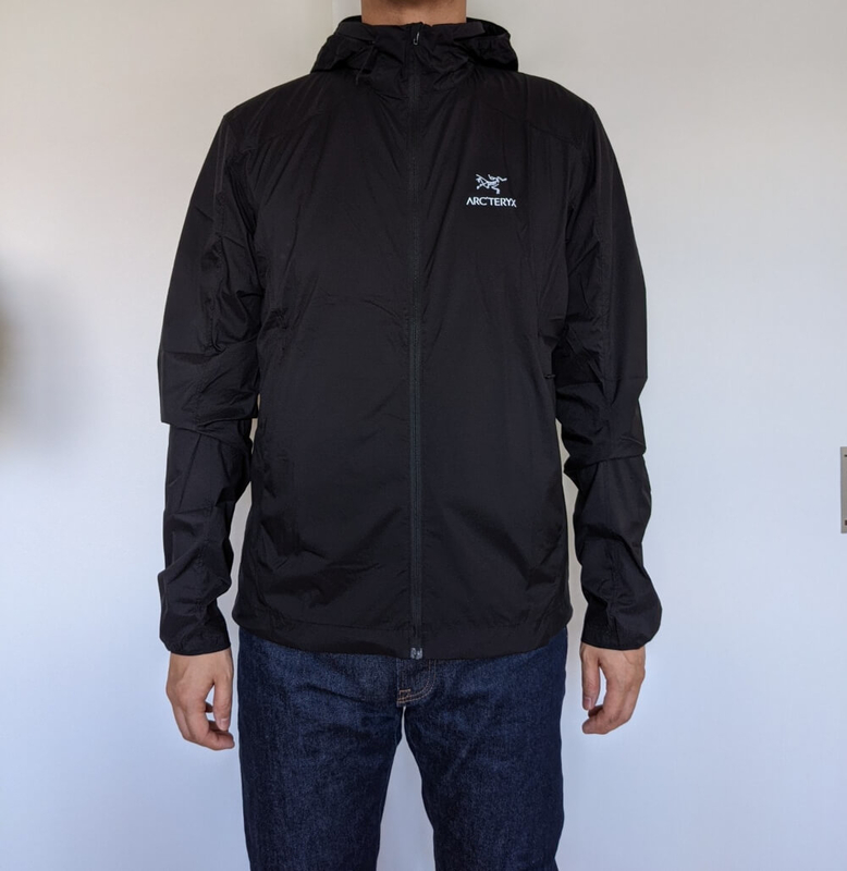 アークテリクス「ノディンジャケット」レビュー｜ワンサイズ小さめが