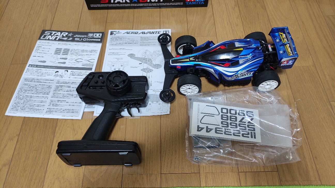 タミヤスターユニットシリーズ エアロアバンテを購入したのでレビュー