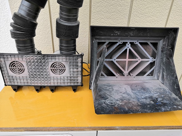 タミヤ ペインティングブースⅡツインファン 清掃 - 立体雑記帳