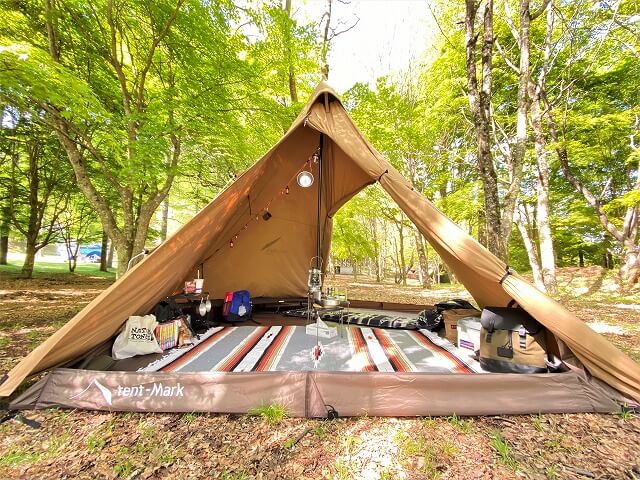 レビュー】テンマクデザイン サーカス フルサイズグランドシートを使っ