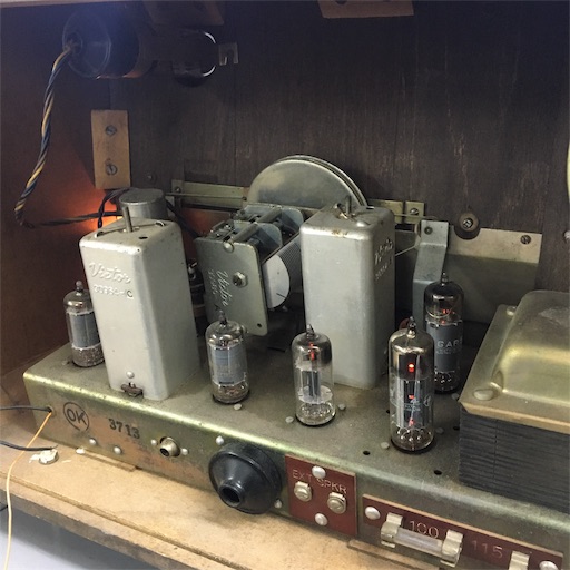 Victor R-615 真空管ラジオ 説明 - A2 Laboratory. Work shop