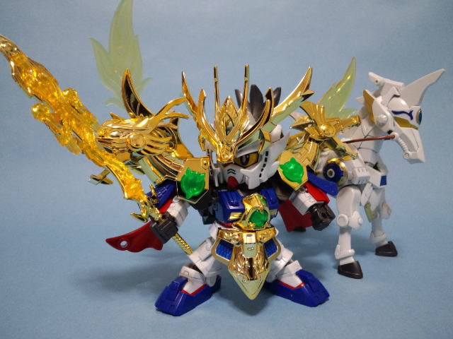 SDガンダム三国伝 BraveBattleWarriars 真 翔烈帝 龍装劉備ガンダム 龍