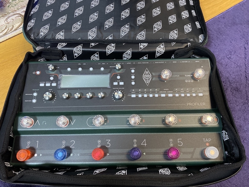 Kemper STAGE純正バッグを個人輸入してみた｜Bag PROFILER Stage