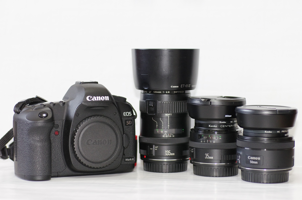 10. デジタル一眼 Canon EOS 5D MarkⅡ (フルサイズ機) - 「ボケフォト