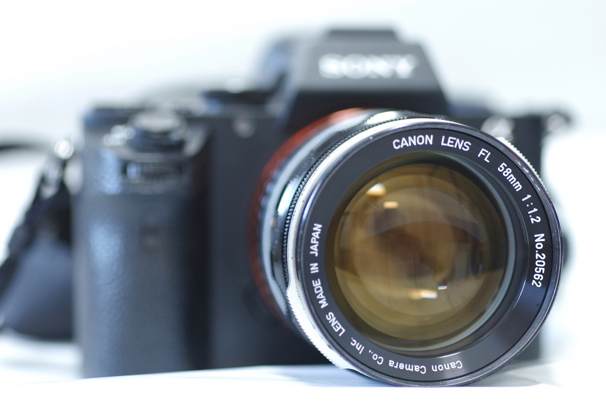20. 「CANON LENS FL 58mm f1.2 (Ⅰ)」 ボケフォト的 作例